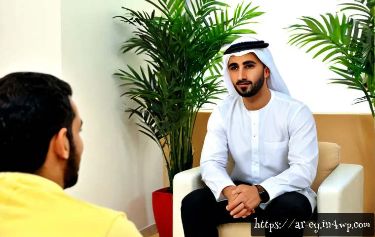 용서 심리학  현대적 접근과 발전 방향 - Photorealistic modern counseling session focused on forgiveness psychology, an Arab female therapist...